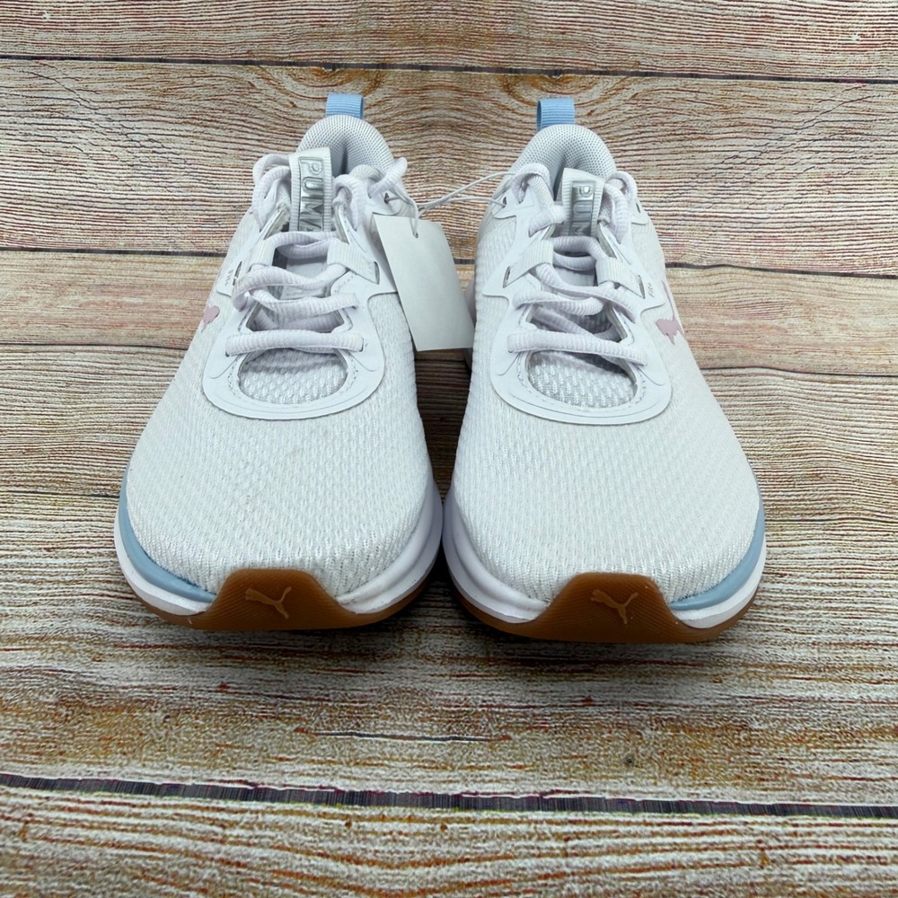 Puma Skyrocket Womens Running Shoes White Blue Pink Sneakers 1888601 Size 6 NEW - Picture 3 of 8